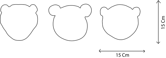 Bear Box Small Head - Le Petit Marché Home Furniture