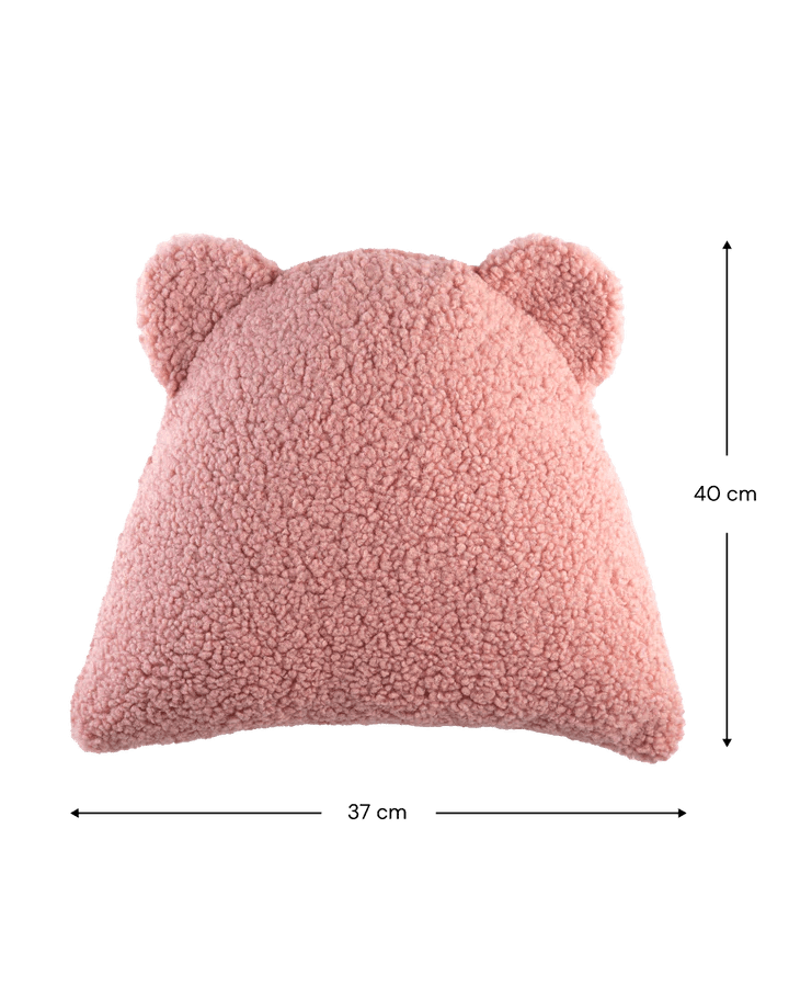 Bear Cushion, Guava (Pre - Order) - Le Petit Marché Home Furniture