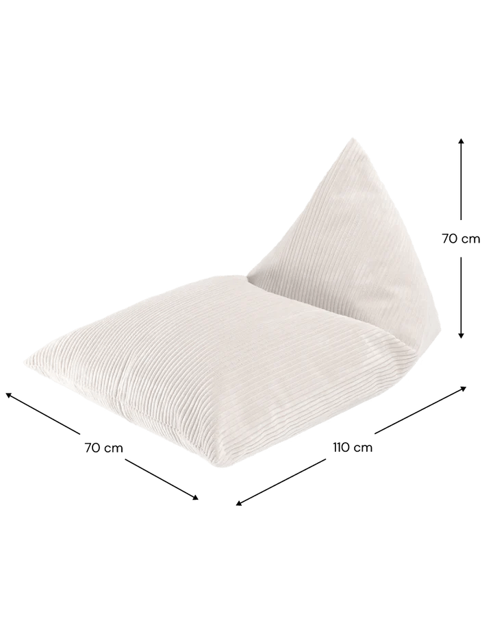 Big Beanbag Lounger, Marshmallow (Pre - Order) - Le Petit Marché Home Furniture