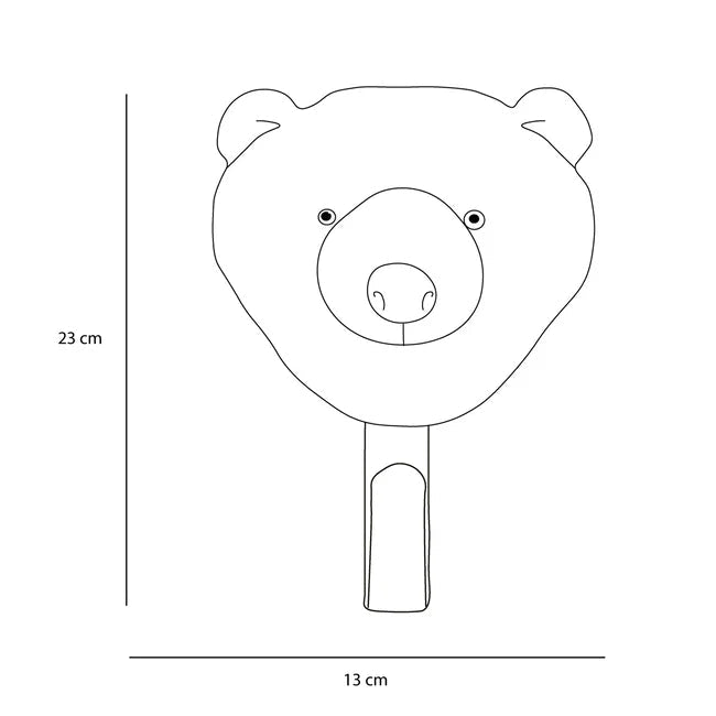 Coat Hanger, Polar Bear - Le Petit Marché Home Furniture