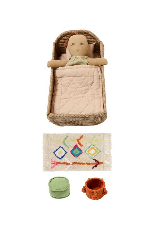Doll Set, Mini Lorena Nari - Le Petit Marché Home Furniture