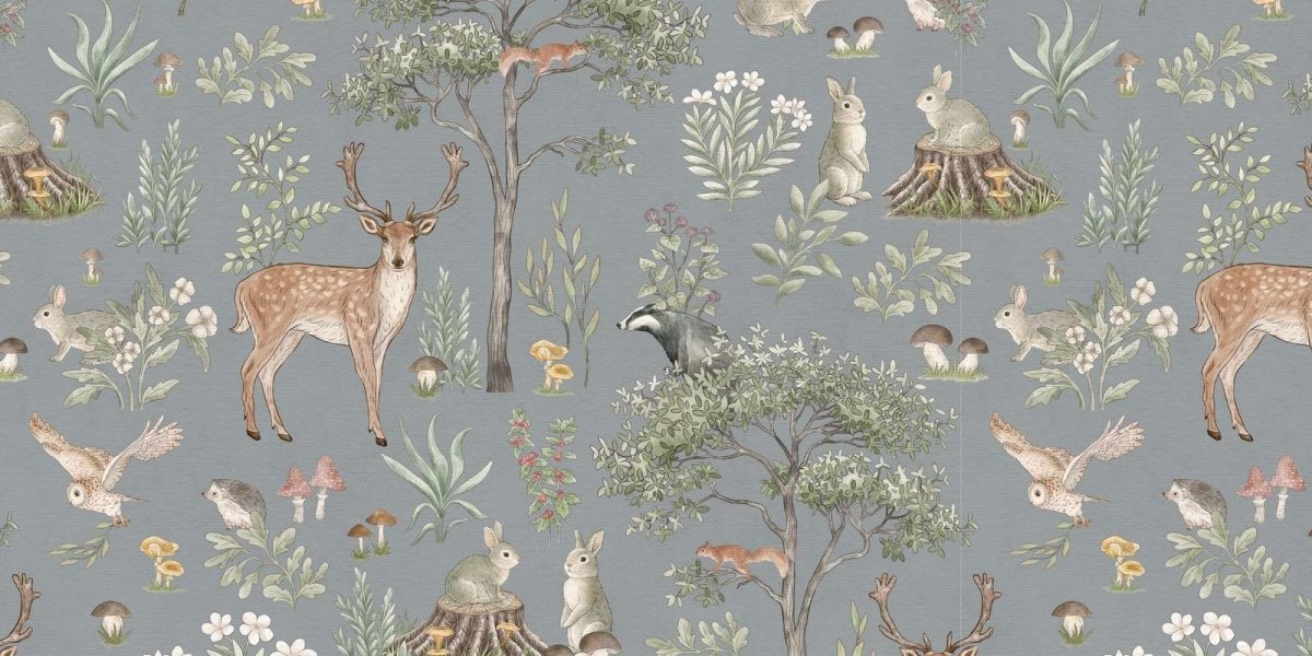 Fantastic Forest - Blue - Le Petit Marché Home Furniture