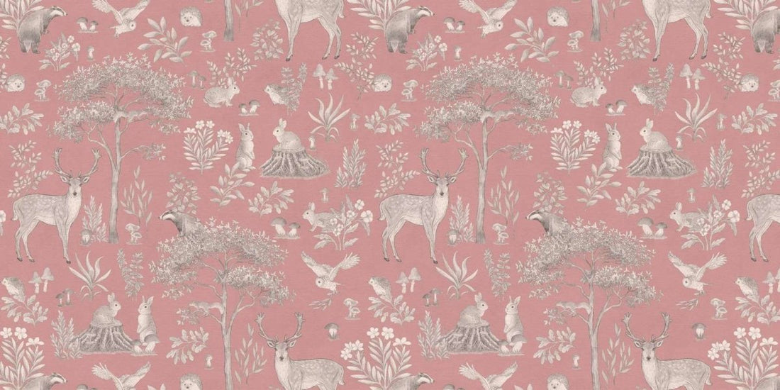 Fantastic Forest - Vintage Pink - Le Petit Marché Home Furniture