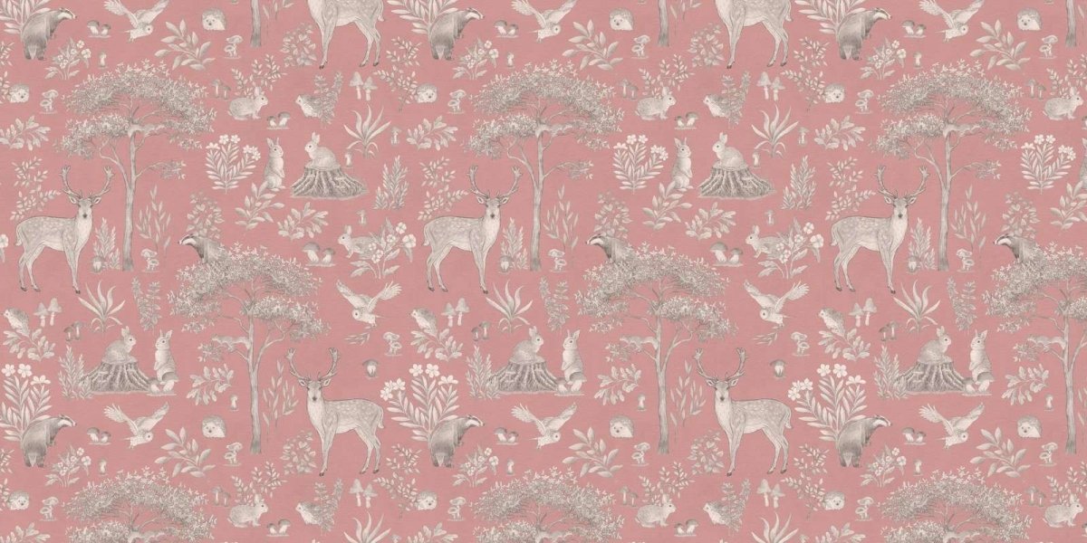Fantastic Forest - Vintage Pink - Le Petit Marché Home Furniture