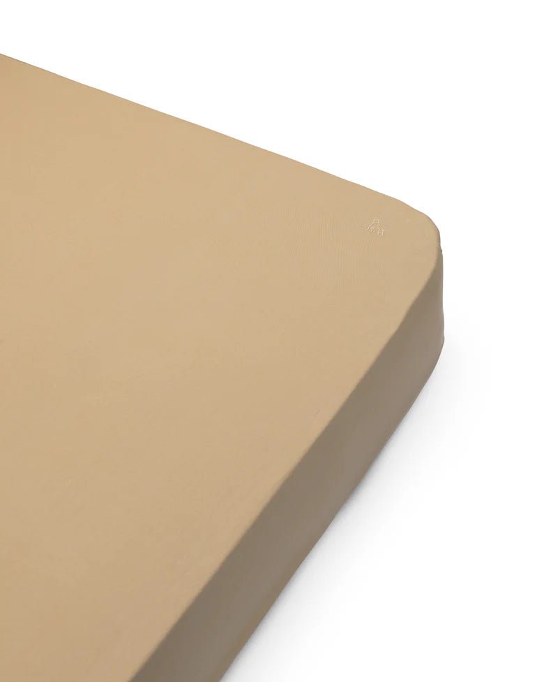 Fitted Adult Sheet 90x200 cm, Sandy Feet - Le Petit Marché Home Furniture