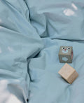 Fitted Baby Sheet 70x140 cm, Sea Notes - Le Petit Marché Home Furniture