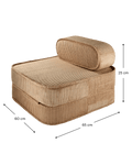 Flip Chair, Toffee (Pre - Order) - Le Petit Marché Home Furniture