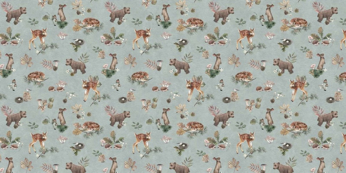 Forest Gathering - Blue - Le Petit Marché Home Furniture