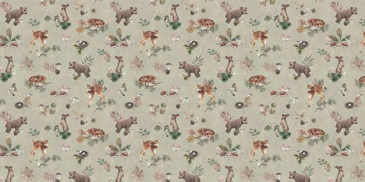 Forest Gathering - Green - Le Petit Marché Home Furniture