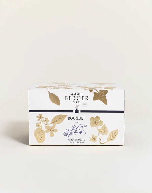 Lampe Gift Set, Lolita Lempicka Premium Purple Bouquet with Lolita Lempicka Scented Bouquet Refill 200ml - Le Petit Marché Home Furniture