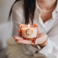 Lampe Gift Set, Musk Flowers Perfumed Duo Bouquet & Candle - Le Petit Marché Home Furniture