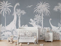 Monochrome Dino - Blue - Le Petit Marché Home Furniture