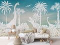 Monochrome Dino - Blue Sky - Le Petit Marché Home Furniture
