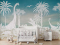 Monochrome Dino - Blue Sky - Le Petit Marché Home Furniture