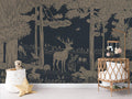 Monochrome Forest - Blue Vintage - Le Petit Marché Home Furniture