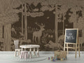 Monochrome Forest - Brown Vintage - Le Petit Marché Home Furniture