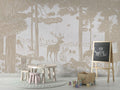 Monochrome Forest - White Vintage - Le Petit Marché Home Furniture