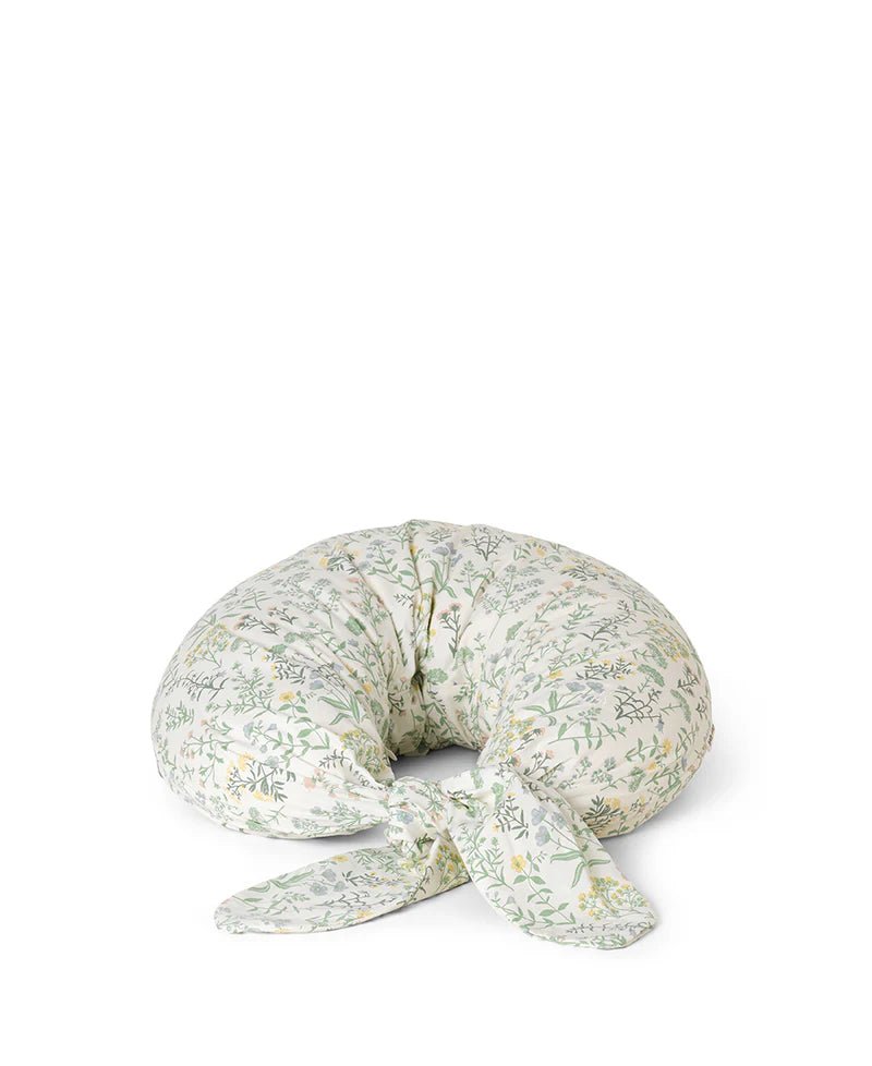 Nursing Pillow w. Long Tie, Summer Flowers - Le Petit Marché Home Furniture
