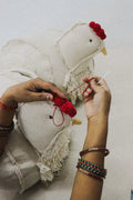 Pouf, Chicken - Le Petit Marché Home Furniture