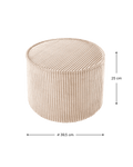 Pouffe, Brown Sugar (Pre - Order) - Le Petit Marché Home Furniture
