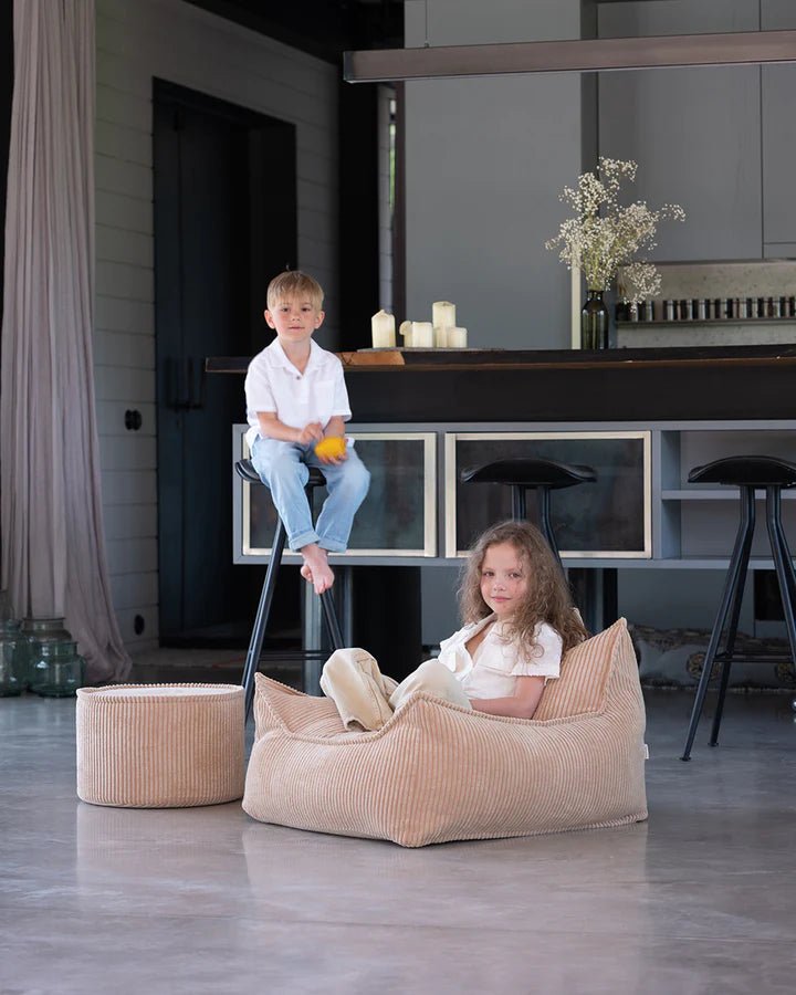 Pouffe, Brown Sugar (Pre - Order) - Le Petit Marché Home Furniture