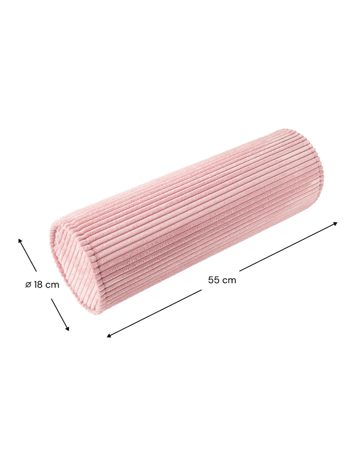 Roll Cushion, Pink Mousse (Pre - Order) - Le Petit Marché Home Furniture
