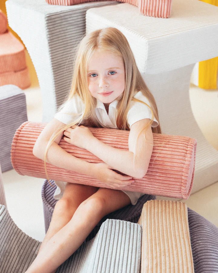 Roll Cushion, Pink Mousse (Pre - Order) - Le Petit Marché Home Furniture
