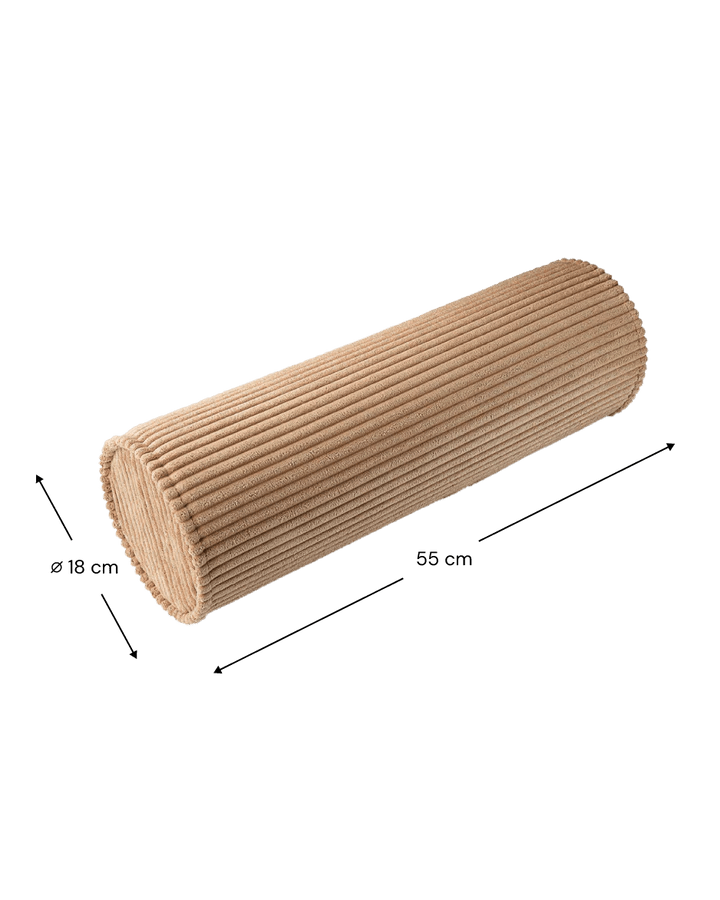 Roll Cushion, Toffee (Pre - Order) - Le Petit Marché Home Furniture