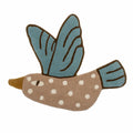 Rug Bird Blue Jay, Blue, Wool - Le Petit Marché Home Furniture