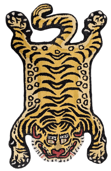 Rug, Tibetan Tiger Mini Original - Le Petit Marché Home Furniture