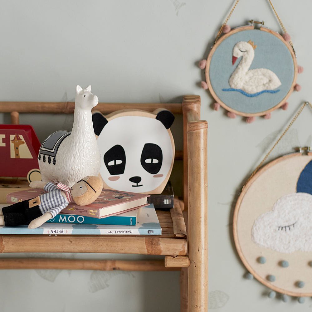 Sonne Money Bank, White, Beech - Le Petit Marché Home Furniture