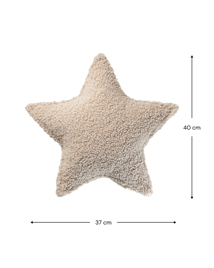 Star Cushion, Biscuit - Le Petit Marché Home Furniture