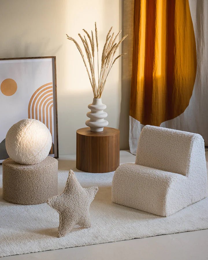 Star Cushion, Biscuit - Le Petit Marché Home Furniture