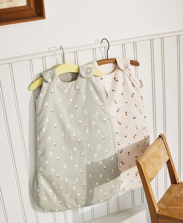 Summer Sleeping Bag 0 - 6 months, Sailboats SOH - Le Petit Marché Home Furniture