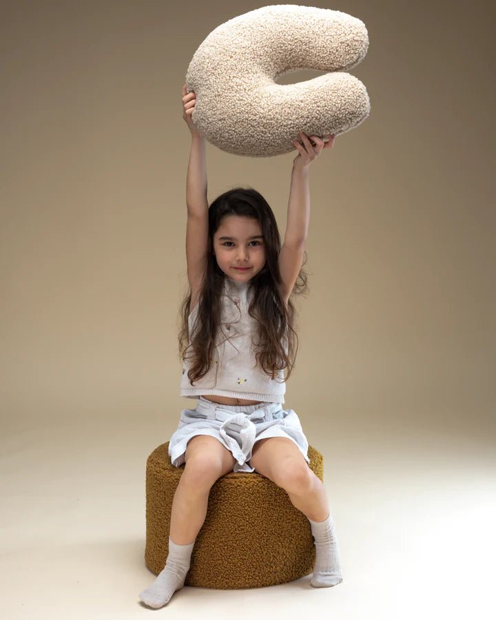 U Pillow, Biscuit (Pre - Order) - Le Petit Marché Home Furniture