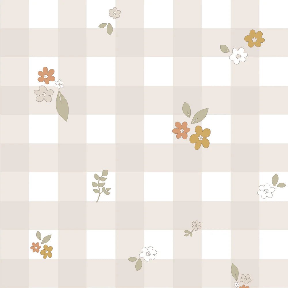 Wallpaper - Boho Check - Le Petit Marché Home Furniture