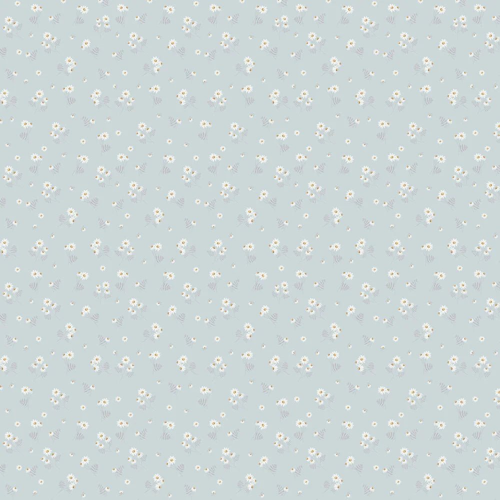 Wallpaper - Camomilla Blue - Le Petit Marché Home Furniture