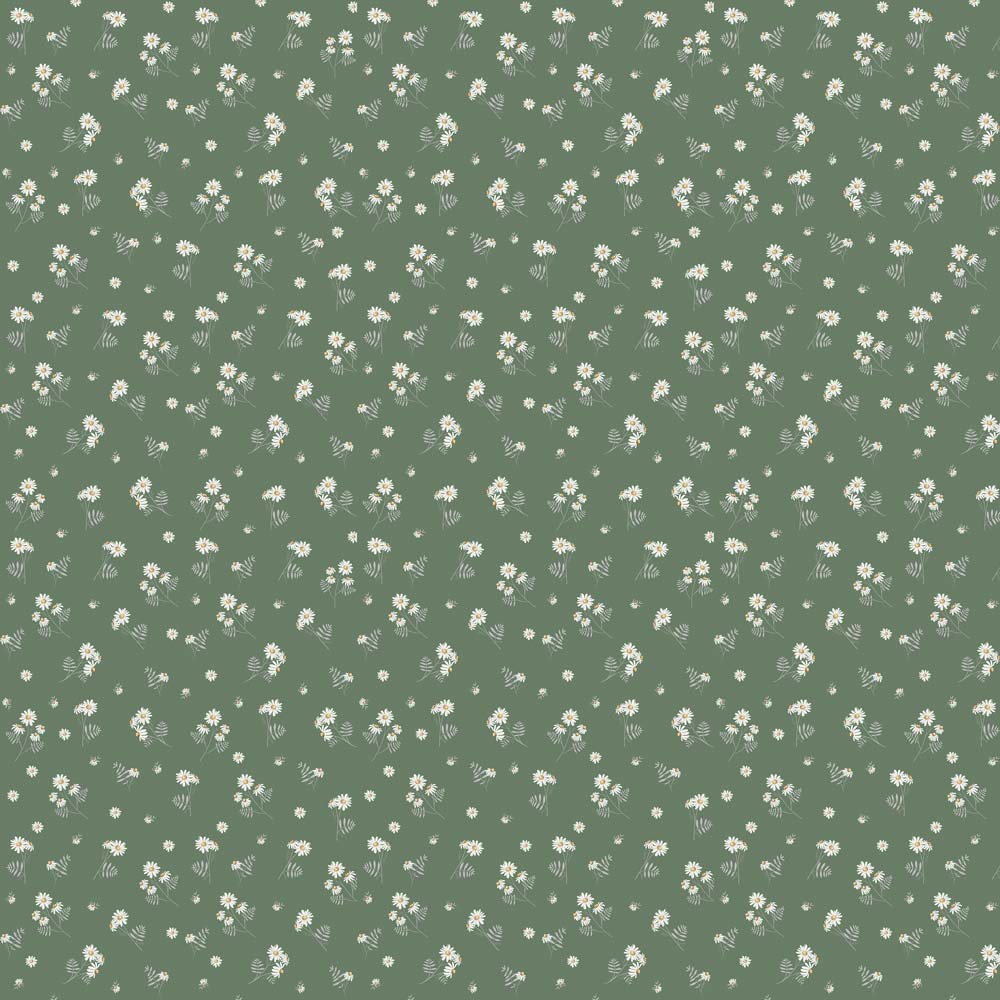 Wallpaper - Camomilla Green - Le Petit Marché Home Furniture
