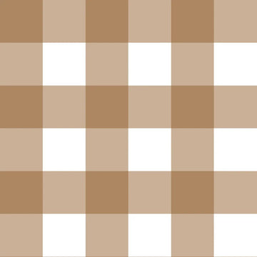 Wallpaper - Check Classic Brown - Le Petit Marché Home Furniture
