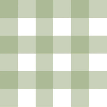 Wallpaper - Check Classic Green - Le Petit Marché Home Furniture