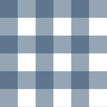 Wallpaper - Check Classic Navy Blue - Le Petit Marché Home Furniture