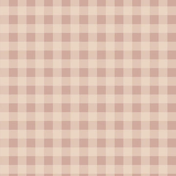 Wallpaper - Check Minimini Pink Cream - Le Petit Marché Home Furniture