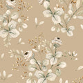 Wallpaper - Clover Beige Wallpaper / Return to Innocence - Le Petit Marché Home Furniture
