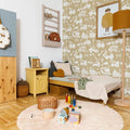 Wallpaper - Construction Beige - Le Petit Marché Home Furniture