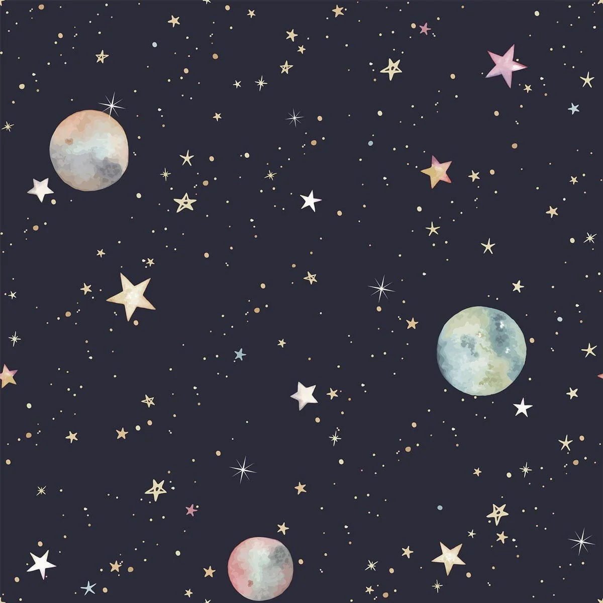 Wallpaper - Cosmos - Le Petit Marché Home Furniture