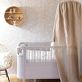 Wallpaper - Delicate Twigs with Green and Beige - Le Petit Marché Home Furniture