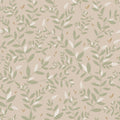 Wallpaper - Delicate Twigs with Green and Beige - Le Petit Marché Home Furniture