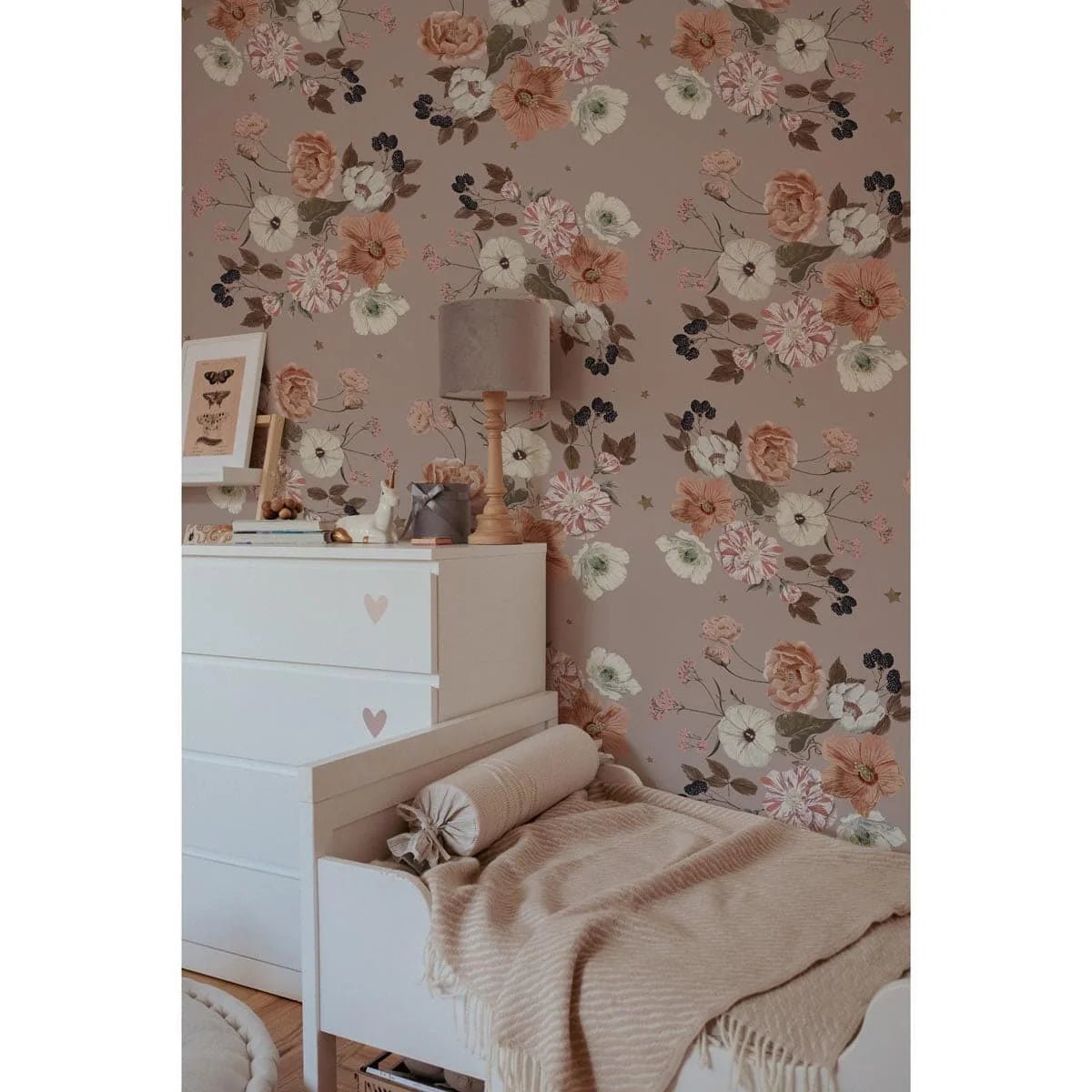 Wallpaper - Dreamy Night Garden - Le Petit Marché Home Furniture