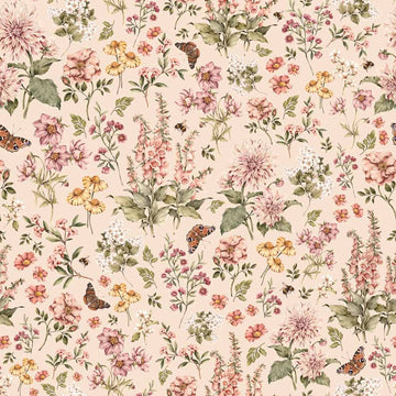 Wallpaper - Floral Countryside - Le Petit Marché Home Furniture