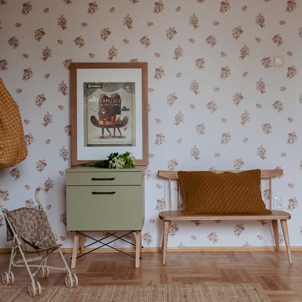 Wallpaper - Floral Memories - Le Petit Marché Home Furniture